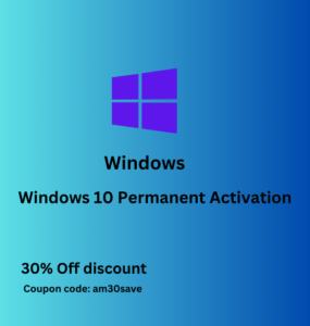 Permanent Activation Windows 10